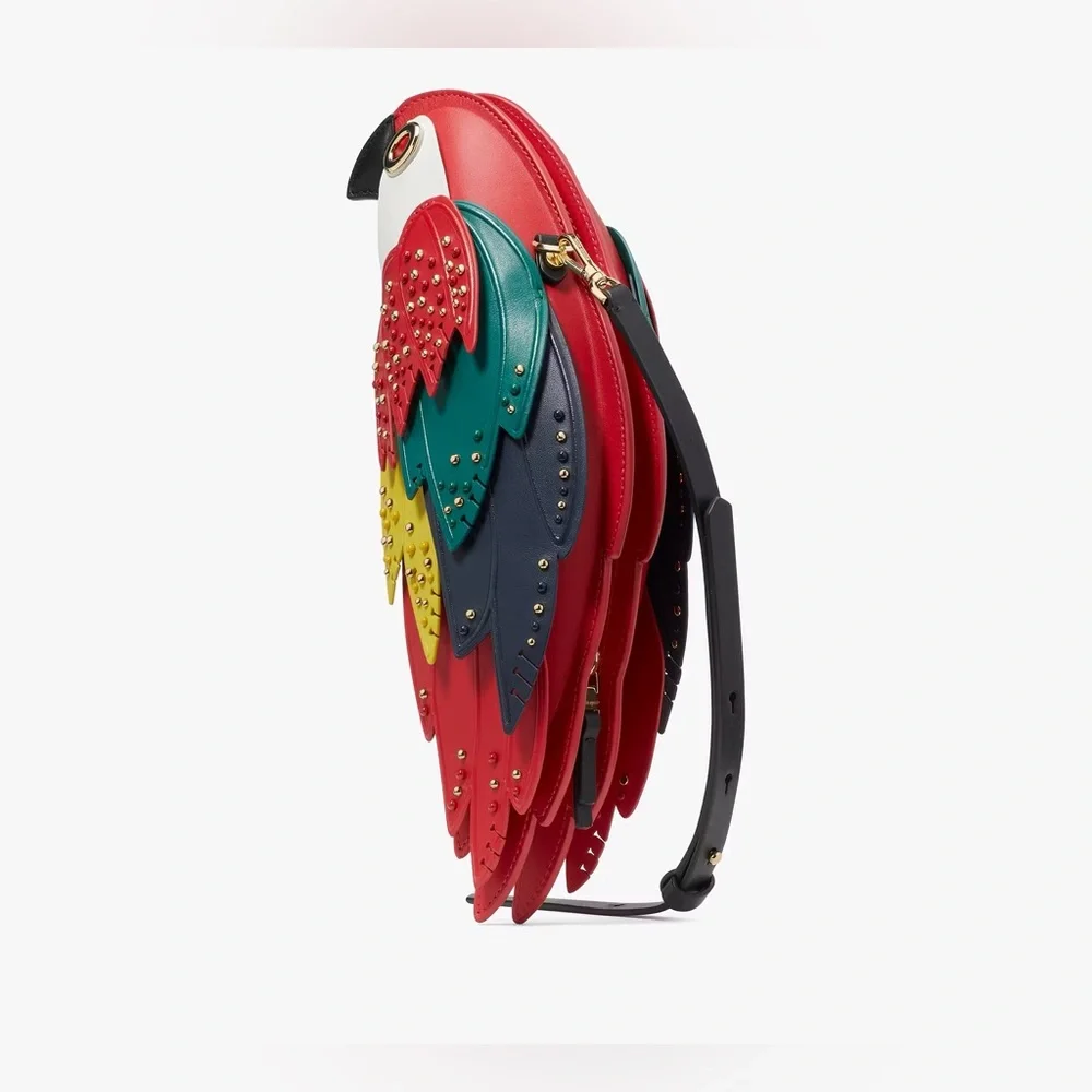 NIP Kate Spade Rio Parrot Crossbody Novelty Bag - Picture 4 of 7